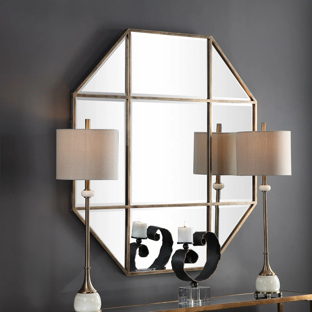 Best deal ๐งจ Accessories Uttermost Daniella Octagon Mirror โญ 6 Accessories Uttermost Daniella Octagon Mirror