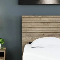 Signature Design By Ashley® Headboards Oliah - Natural - Panel Headboard