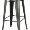 Emerald Home Dakota II 30" Bar Stool, Gray