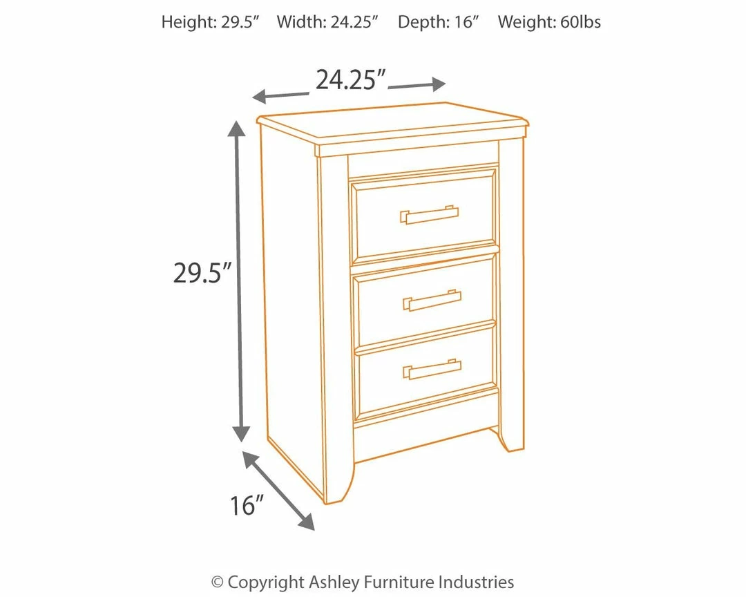 Cheapest 🤩 Ashley Furniture Nightstands Juararo - Dark Brown - Two Drawer Night Stand ⭐ 6 Ashley Furniture Nightstands Juararo - Dark Brown - Two Drawer Night Stand