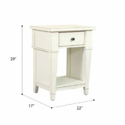 Emerald Home Stoney Creek 1 Drawer Nightstand Nightstands
