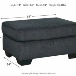 Ashley Furniture Altari - Contemporary - Upholstered Ottomans