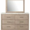 Deals ✨ Ashley Furniture Senniberg - Light Best In Class - 👗 Dresser, Mirror 👗 Dressers 😀 2 Ashley Furniture Senniberg - Light Best In Class - Dresser, Mirror Dressers