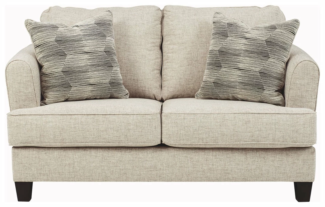 Flash Sale ❤️ Ashley Furniture Callisburg - Linen - Loveseat Loveseats 👏 7 Ashley Furniture Callisburg - Linen - Loveseat Loveseats