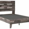 Signature Design By Ashley® Neilsville - Multi Gray - Full Panel Platform Bed