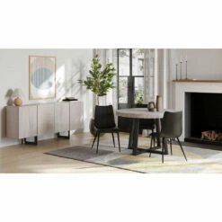 Moe's Home Collection Vault Dining Table White