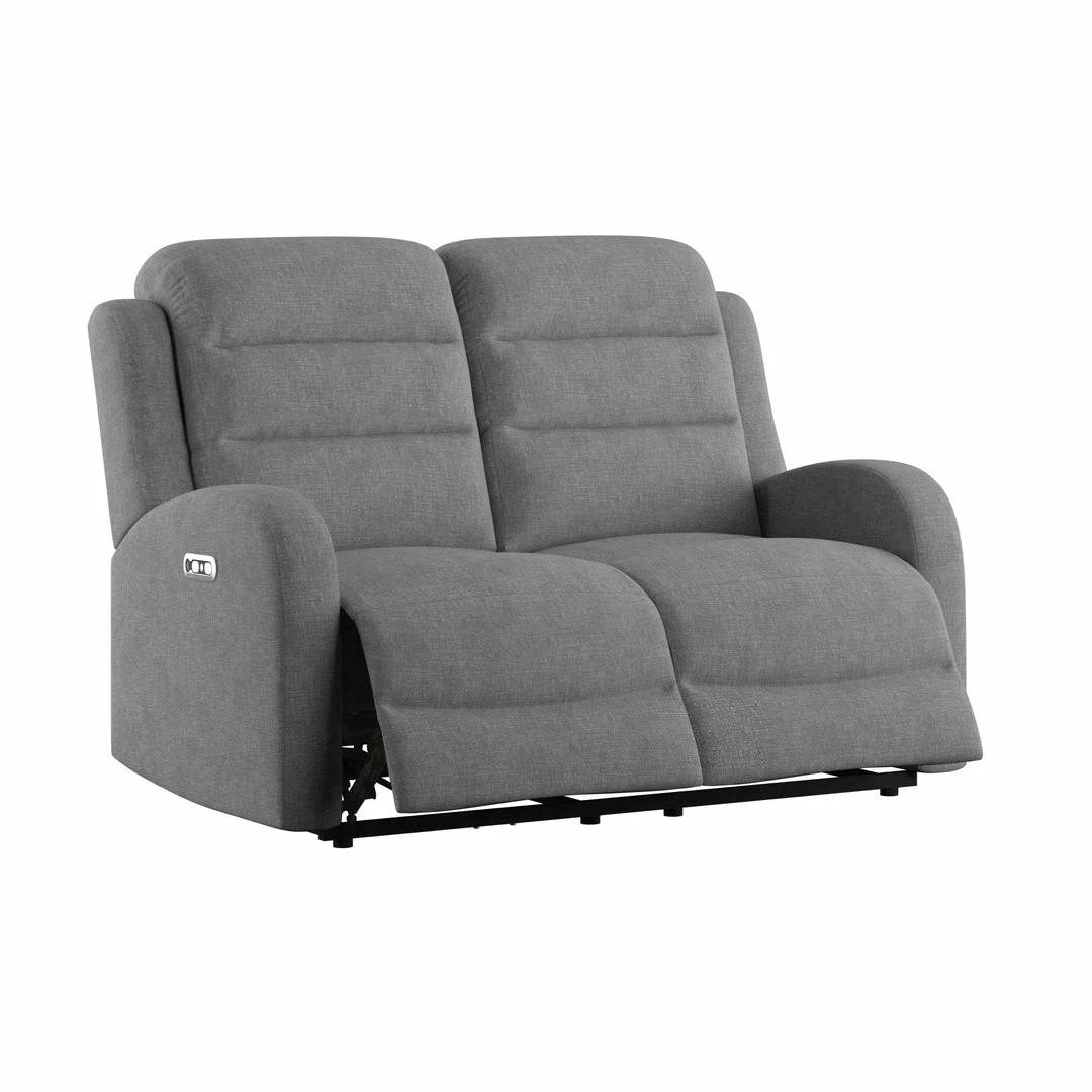 Deals โญ Emerald Home Loveseats Power Loveseat W / 2 Power Headrest - Grey ๐ 4 Emerald Home Loveseats Power Loveseat W / 2 Power Headrest - Grey