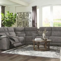 Deals ✔️ Signature Design By Ashley® Sectionals Next-gen Durapella - Slate - Power Sofa 3 Pc Sectional 🌟 13 Signature Design By Ashley® Sectionals Next-gen Durapella - Slate - Power Sofa 3 Pc Sectional