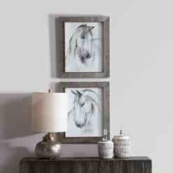 Uttermost Equestrian Watercolor Framed Prints, S/2 Accessories