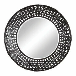 Accessories Uttermost Alita Woven Metal Mirror