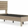 Signature Design By Ashley® Oliah - Natural - Panel Platform Bed Beds