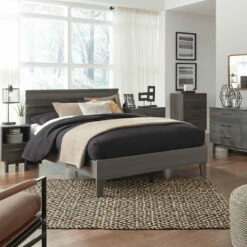 Signature Design By Ashley® Brymont - Dark Gray - Six Drawer Dresser - Modern