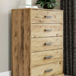Cheap ⭐ Signature Design By Ashley® Larstin - Brown - Five Drawer Chest ⭐ 19 Signature Design By Ashley® Larstin - Brown - Five Drawer Chest