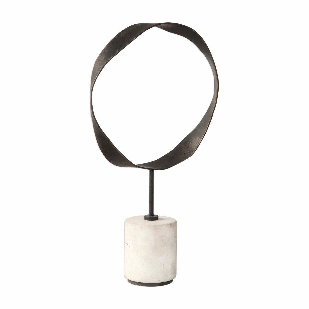 Budget ๐ Uttermost Rilynn Metal Ring Sculpture Table Decor ๐ 5 Uttermost Rilynn Metal Ring Sculpture Table Decor
