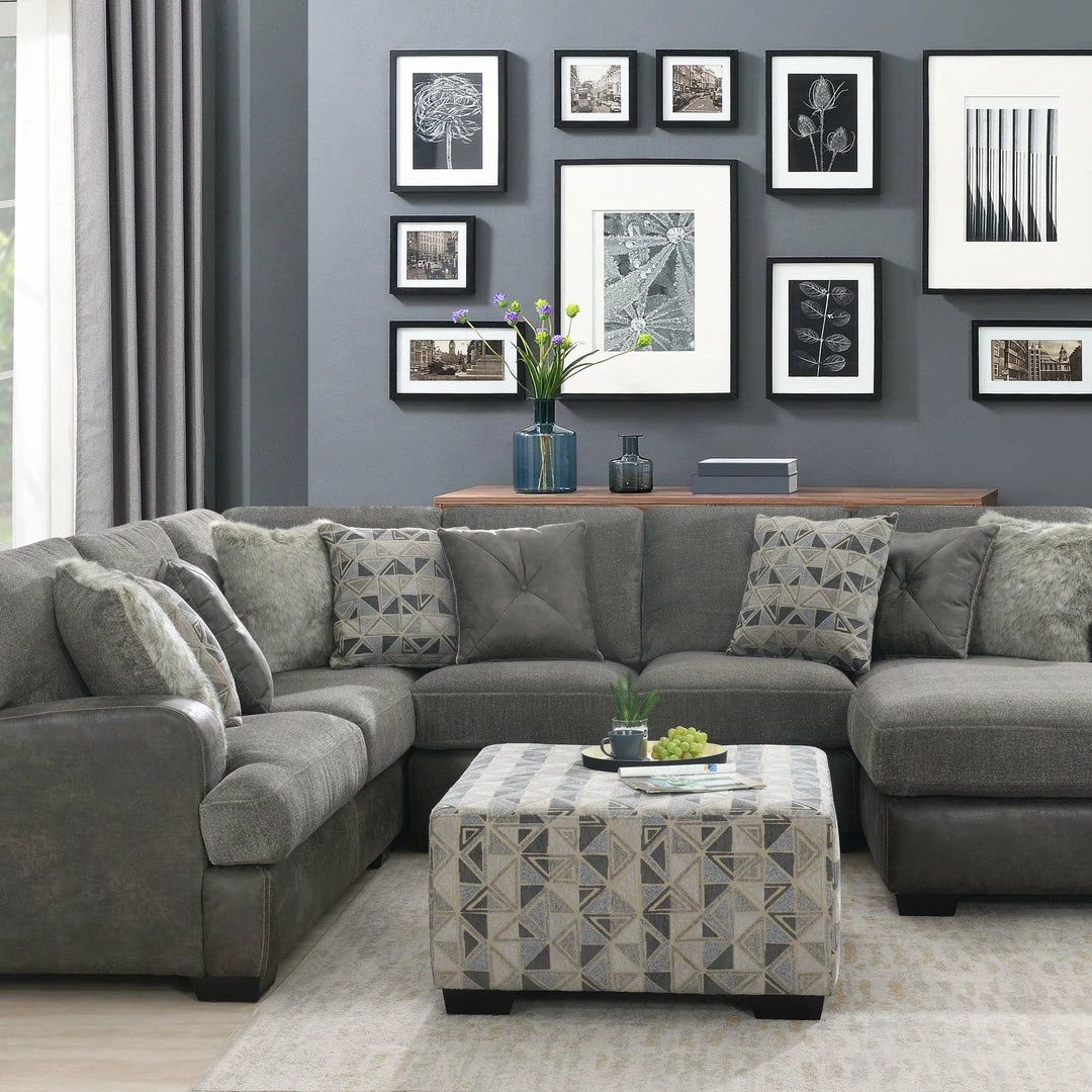 Cheap 🌟 Emerald Home Berlin 4pc Sectional 🔥 4 Emerald Home Berlin 4pc Sectional