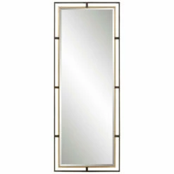 Uttermost Carrizo Tall Bronze & Gold Mirror Accessories