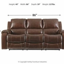 Outlet 👍 Ashley Furniture Rackingburg - Reclining Sofa 🥰 32 Ashley Furniture Rackingburg - Reclining Sofa