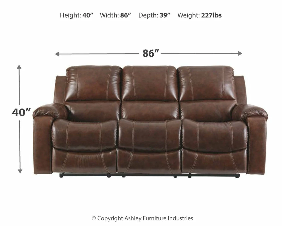 Outlet 👍 Ashley Furniture Rackingburg - Reclining Sofa 🥰 9 Ashley Furniture Rackingburg - Reclining Sofa