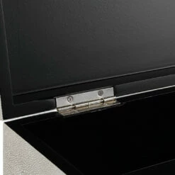 Uttermost Lalique White Shagreen Box