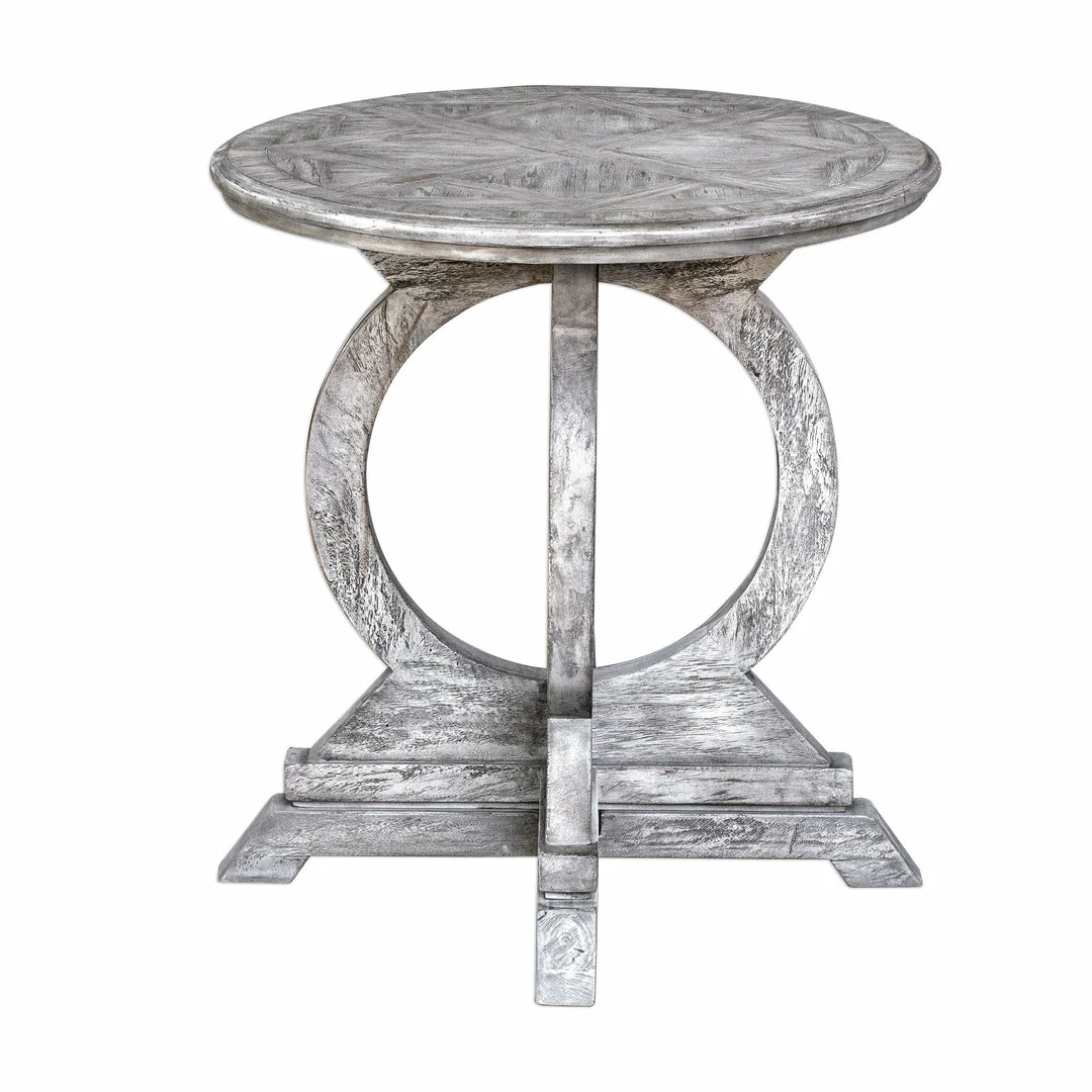 Hot Sale ⌛ Tables Uttermost Maiva White Side Table 🔥 3 Tables Uttermost Maiva White Side Table