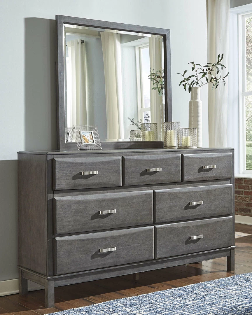Budget โ๏ธ Ashley Furniture Caitbrook - Gray - ๐ Dresser, Mirror ๐ Dressers ๐ 3 Ashley Furniture Caitbrook - Gray - Dresser, Mirror Dressers