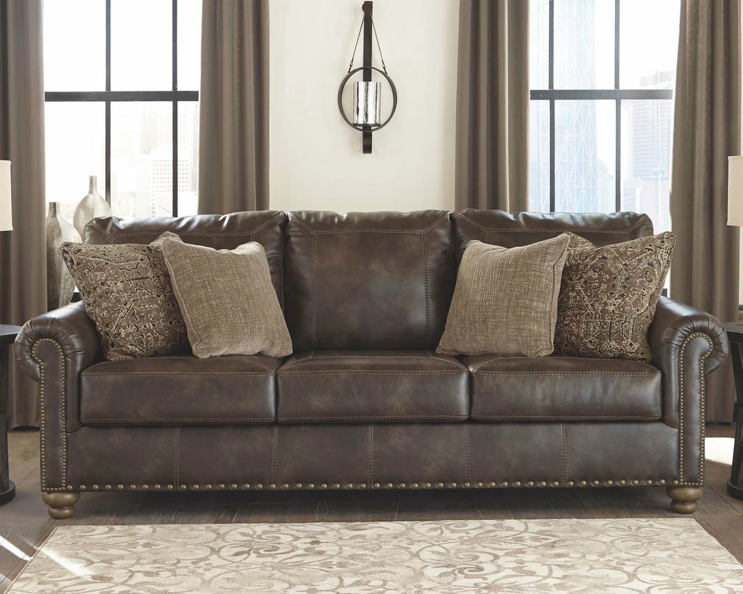Best Pirce ๐ Ashley Furniture Nicorvo - Coffee - Queen Sofa Sleeper ๐ 5 Ashley Furniture Nicorvo - Coffee - Queen Sofa Sleeper