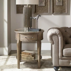 Hot Sale ✔️ Tables Uttermost Raelynn Wood Lamp Table 🥰 10 Tables Uttermost Raelynn Wood Lamp Table