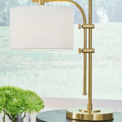 Coupon ❤️ Ashley Furniture Baronvale - Brass Finish - Metal Accent Lamp (1/cn) 😀 7 Ashley Furniture Baronvale - Brass Finish - Metal Accent Lamp (1/cn)