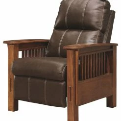 Ashley Furniture Cowlitz - Chocolate - High Leg Recliner