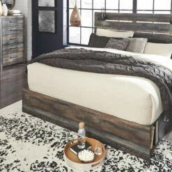 Signature Design By Ashley® Drystan - Multi - Dresser, Mirror, Panel Bed Bedroom Sets