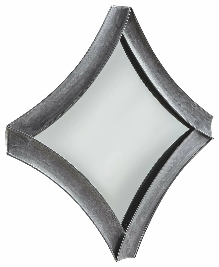 Promo ๐ Ashley Furniture Posie - Antique Silver - Accent Mirror ๐ฅ 3 Ashley Furniture Posie - Antique Silver - Accent Mirror