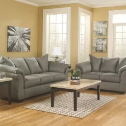 Ashley Furniture Darcy - Sofa Flared Frame - Stationary Sofas