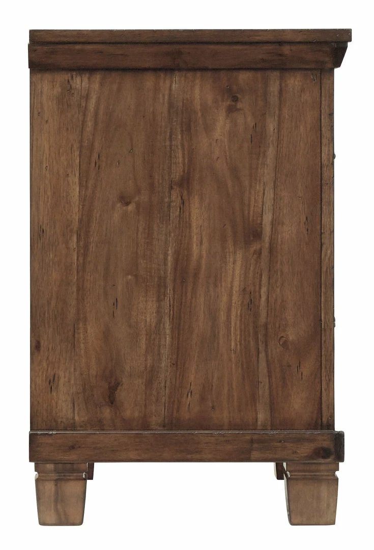 Discount 🥰 Ashley Furniture Royard - Warm Brown - Two Drawer Night Stand 🔔 4 Ashley Furniture Royard - Warm Brown - Two Drawer Night Stand