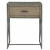 Uttermost Cartwright Gray Side Table