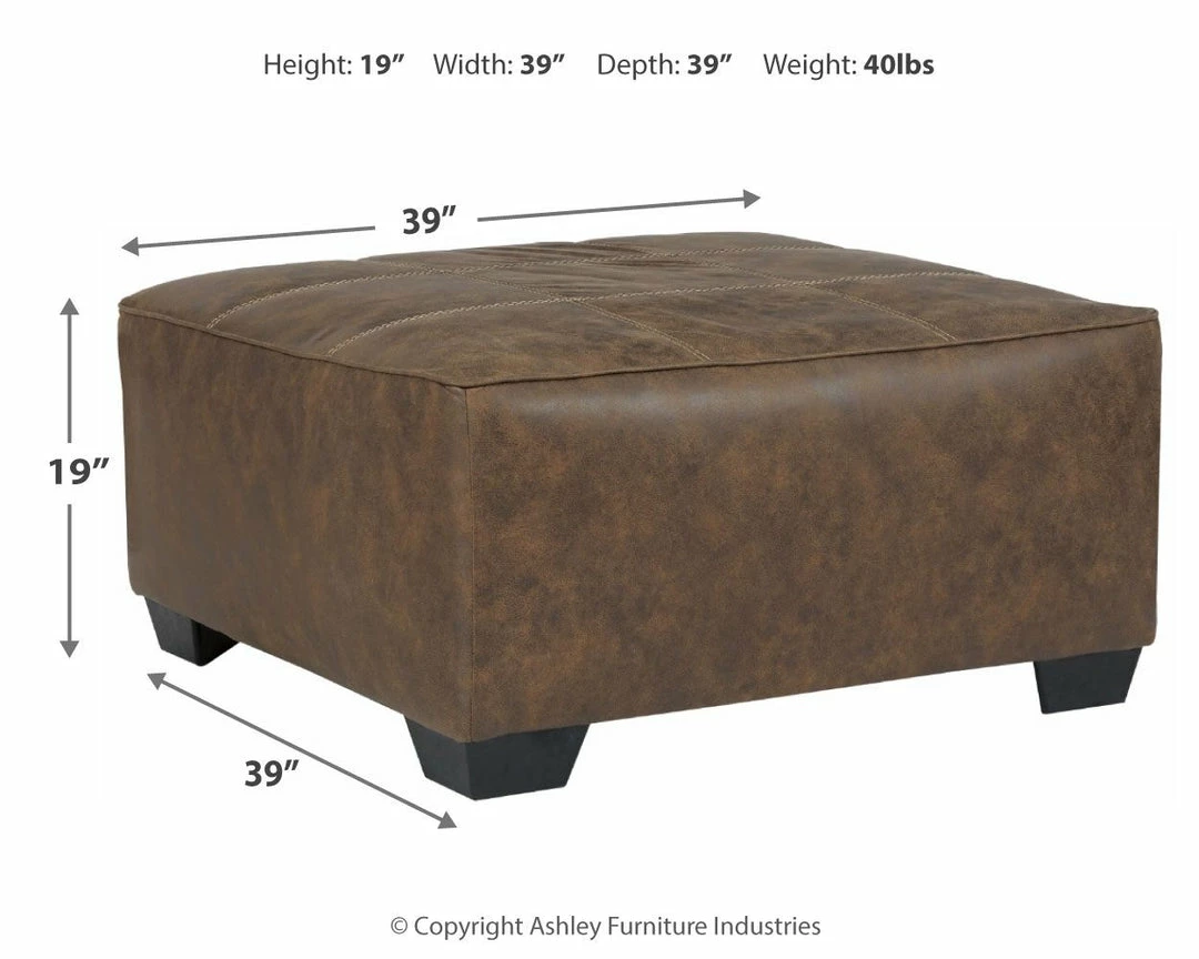 Deals ๐ Ashley Furniture Abalone - Chocolate - Oversized Accent Ottoman Ottomans โ 8 Ashley Furniture Abalone - Chocolate - Oversized Accent Ottoman Ottomans