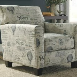 Ashley Furniture Nesso - Gray/cream - Accent Chair