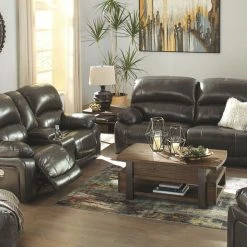 Ashley Furniture Hallstrung - 2 Seat PWR REC Sofa ADJ HDREST