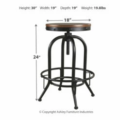 Best Sale 😍 Ashley Furniture Valebeck - Best In Class - Swivel Barstool (2/CN) 🔥 13 Ashley Furniture Valebeck - Best In Class - Swivel Barstool (2/CN)