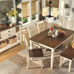 Cheapest 🔥 Ashley Furniture Benches Whitesburg - Brown/cottage White - Large Dining Room Bench ✨ 23 Ashley Furniture Benches Whitesburg - Brown/cottage White - Large Dining Room Bench