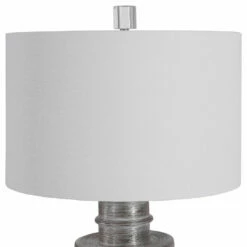 Accessories Uttermost Anitra Metallic Silver Table Lamp