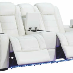 Discount 🧨 Signature Design By Ashley® Party - PWR REC Loveseat/CON/ADJ HDRST 🥰 32 Signature Design By Ashley® Party - PWR REC Loveseat/CON/ADJ HDRST