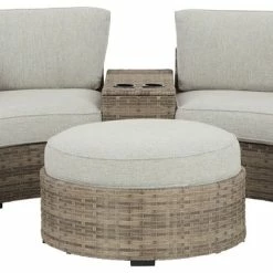 Ashley Furniture Sectionals Calworth - Beige - Sectional Lounge