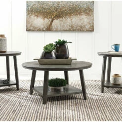 Buy โญ Ashley Furniture Caitbrook - Gray - Occasional Table Set (3/cn) Tables ๐ 9 Ashley Furniture Caitbrook - Gray - Occasional Table Set (3/cn) Tables