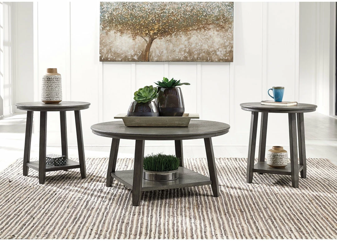 Buy โญ Ashley Furniture Caitbrook - Gray - Occasional Table Set (3/cn) Tables ๐ 6 Ashley Furniture Caitbrook - Gray - Occasional Table Set (3/cn) Tables