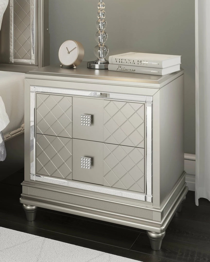 Coupon 🤩 Signature Design By Ashley® Bedroom Sets Chevanna - Platinum - 7 Pc. - 👗 Dresser, Mirror, Queen Upholstered Panel Bed, 2 Nightstand 🔥 11 Signature Design By Ashley® Bedroom Sets Chevanna - Platinum - 7 Pc. - Dresser, Mirror, Queen Upholstered Panel Bed, 2 Nightstand