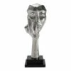 Moe's Home Collection Ponder Sculpture Nickel