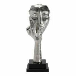 Moe's Home Collection Ponder Sculpture Nickel