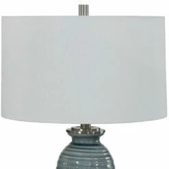 Accessories Uttermost Zaila Light Blue Table Lamp
