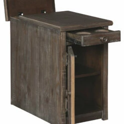 Hot Sale ⭐ Ashley Furniture Wyndahl - Rustic Brown - Chair Side End Table 😀 9 Ashley Furniture Wyndahl - Rustic Brown - Chair Side End Table