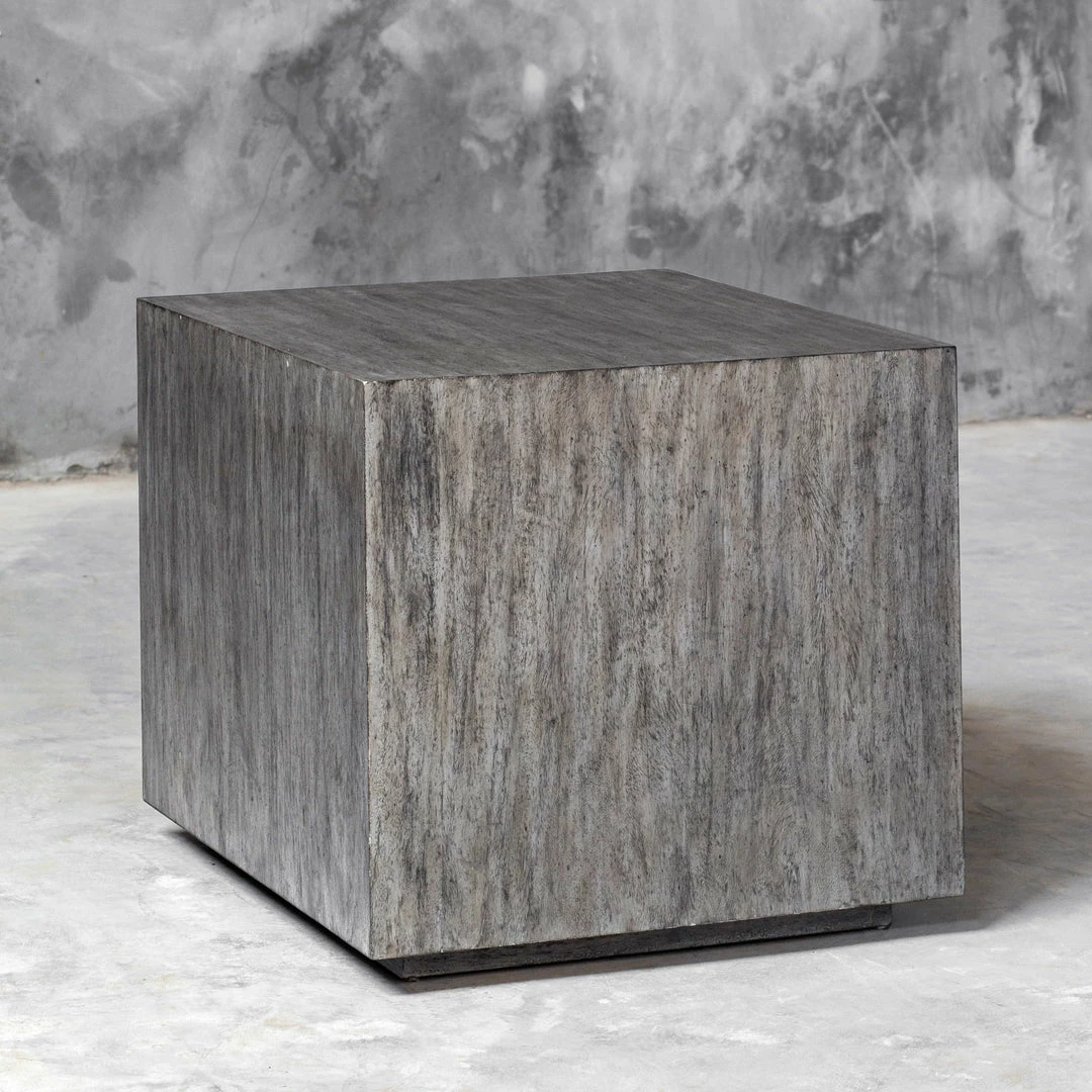 Deals ๐งจ Uttermost Kareem Modern Gray Side Table ๐ 6 Uttermost Kareem Modern Gray Side Table